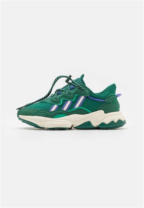 adidas ozweego white green|Adidas originals OZWEEGO knit.